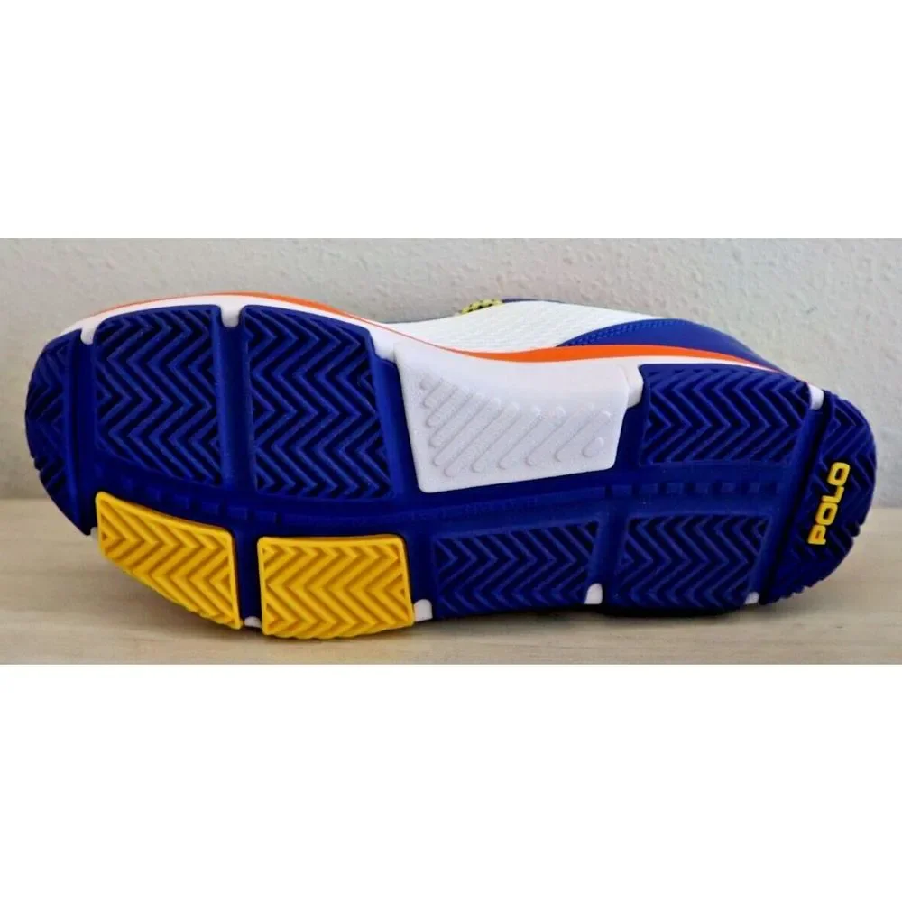 Polo Ralph Lauren RF103784 Men's Sz 7 Women's 8.5 Multicolor Tech Racer Sneakers - Picture 9 of 9